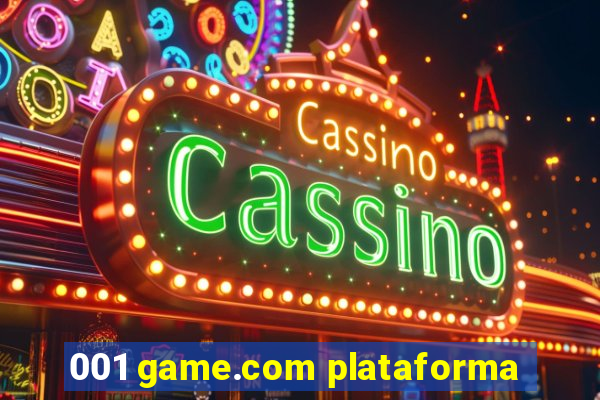 001 game.com plataforma